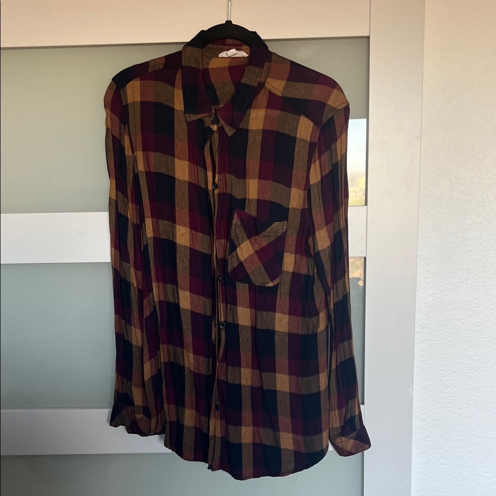 Beachlunchlounge Multicolor Plaid Shirt